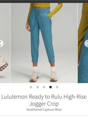 lululemon Ready to Rulu Jogger Crop